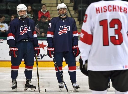 Elite playmaker TJ Oshie suits up as a fourth-pairing defenseman